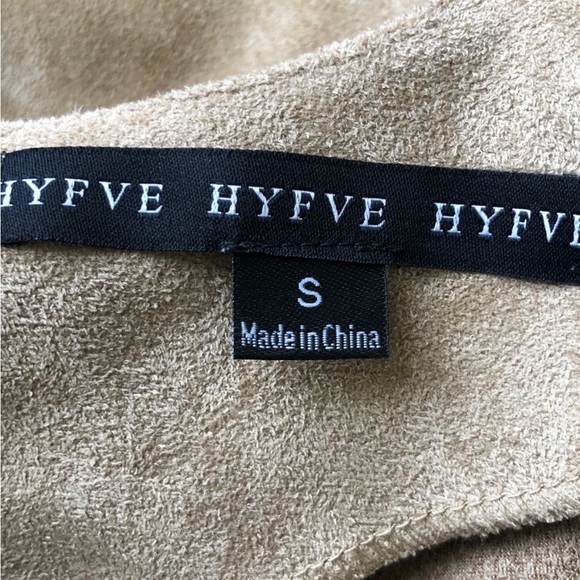 HYFVE Faux Suede Shift Mini Dress - Picture 7 of 9